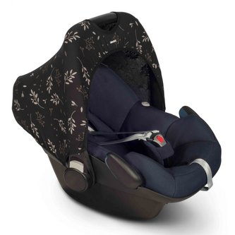 Stříška Hoody Romantic Leaves Black