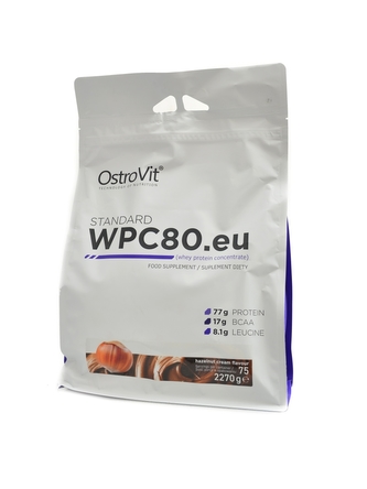 Ostrovit - Standard WPC 80.eu protein 2270 g - vanilka