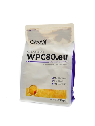 Ostrovit - Standard WPC 80.eu protein 900 g - čoko wafers