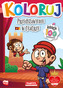Przedstawienie w teatrze. Koloruj