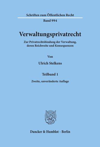 Verwaltungsprivatrecht.