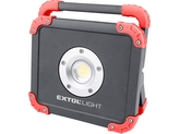 EXTOL LIGHT reflektor LED, 2000lm, USB nabíjení s powerbankou