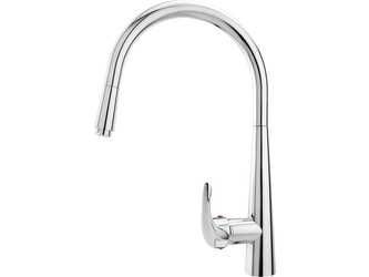 BALLETTO baterie umyvadlová stojánková teleskopická, horní ramínko, chrom