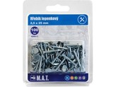 hřebík lepenkový 25x2,5mm Zn (100ks)