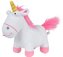 Plyšová hračka - figurka Minions: Unicorn (výška 25 cm)