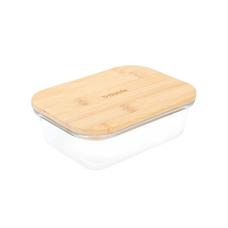 Máslenka - dóza na máslo BAMBOU 17x13 cm Homla