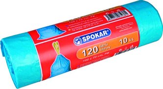 Pytel na odpadky zatahovací 70x100 cm 120L/10 ks