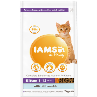 IAMS Cat Kitten Ocean Fish