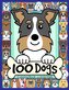 100 Dogs Coloring Book