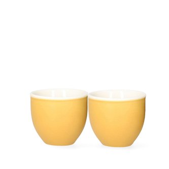 Kalíšek na vajíčka | FEMELO | hořčicová | 5x5 cm 2 ks | 800110