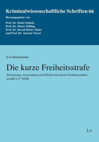 Die kurze Freiheitsstrafe