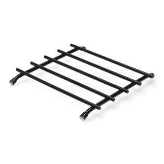 Mřížka pod hrnec  DUNCAN černá 20x20 cm Homla