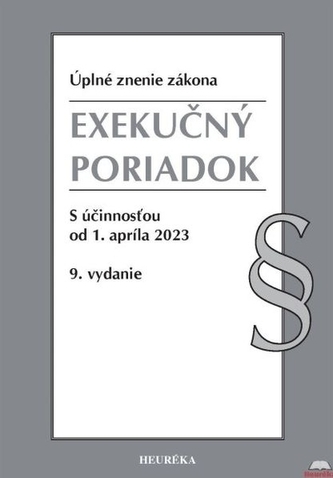 Exekučný poriadok. Úzz, 9. vydanie, 4/2023