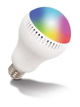 GOCLEVER hudební LED žárovka COLOR SOUND, Bluetooth