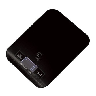 Váha kuchyňská digitální nerez 5 kg Black Silver Collection