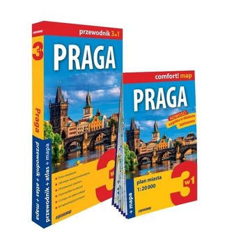 Praga 3w1: przewodnik + atlas + mapa w.2023 Praga 3w1: przewodnik + atlas + mapa w.2023