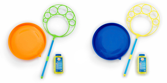 Bublifuky - Sada s pálkou na velké bubliny, assort