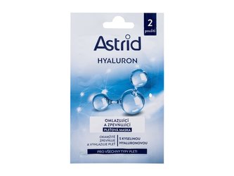 Astrid Hyaluron Pleťová maska Rejuvenating And Firming Facial Mask 2x8 ml pro ženy