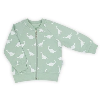 Kojenecká tepláková mikina Nicol Ivo zelená - velikost 56 (0-3m)