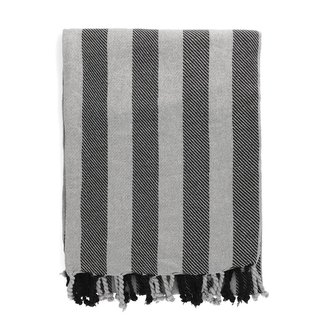 Pléd - deka | ARRAN | pruhovaná šedá | 130x170 cm | AW22 812687