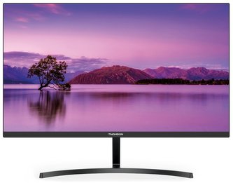 THOMSON 24" LED M24FC12401/ IPS panel/ 1920x1080 (FHD)/ 1000:1/ 14ms/ 250 cd/m/ HDMI/ VGA/ černý