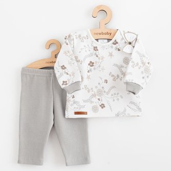 2-dílná holčičí souprava New Baby Kate šedá - velikost 92 (18-24m)