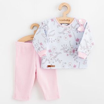 2-dílná holčičí souprava New Baby Kate růžová - velikost 80 (9-12m)