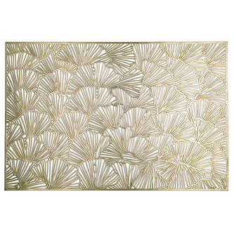 Prostírání | DRAGOSTE | obdélníková zlatá | 30x45 cm | SS22 825106