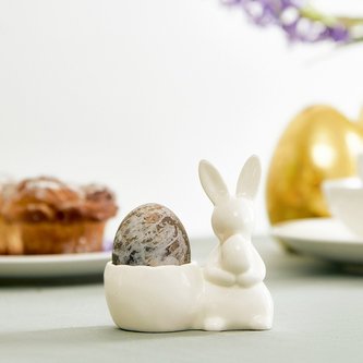 Kalíšek na vejce | YAMI | s králíkem | 10x9 cm | ES23 845234