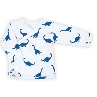 Kojenecká bavlněná košilka Nicol Ivo modrá - velikost 56 (0-3m)