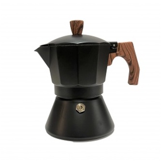 Moka konvice Kaffia Induction Black 3 šálky