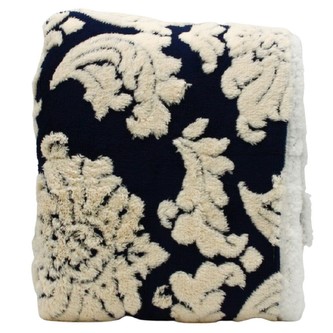 HOME ELEMENTS Beránková deka s jacquard vzorem 150 x 200 cm, 480 GSM