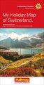 Schweiz Meine Ferienkarte Strassenkarte 1:303 000
