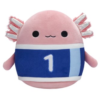 Squishmallows Axolotl s fotbalovým dresem Archie 20 cm