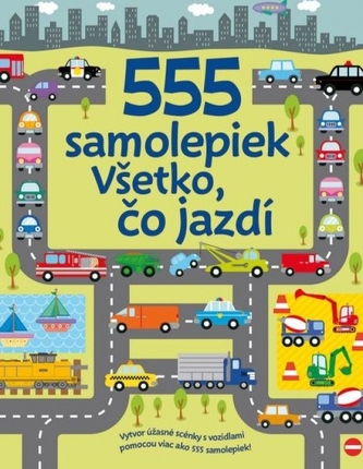 555 samolepiek - Všetko, čo jazdí
