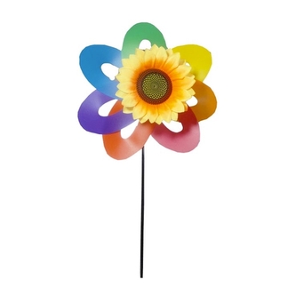 Větrník na hůlce Květinový