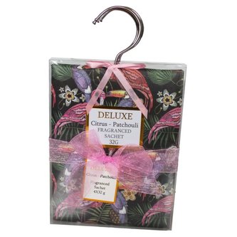 Vonný závěsný sáček - pačuli, citrus - sada 4ks, 1/48