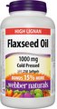 Webber Naturals Flaxseed Oil 1000 mg 210 cps