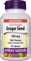 Webber Naturals Grape Seed 100 mg 90 cps
