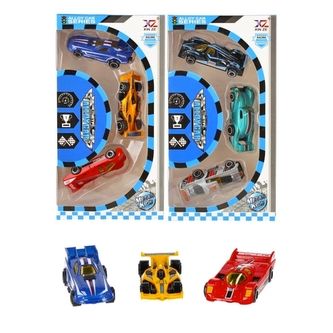 Kovová závodní autíčka