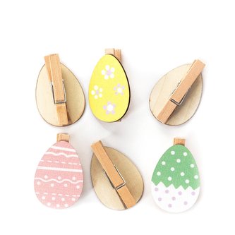 Ozdobné kolíčky | ABER | vajíčka | 6 ks | ES23 844534