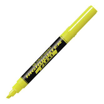 Zvýrazňovač CENTROPEN 8542 FLEXI NEON - žlutý