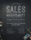 Sales Management
