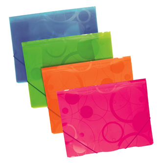 Desky s gumičkou A4, Neo Colori červená