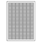 Etikety PRINT A4 / 100 ks, 25x10 - 189 etiket, bílé