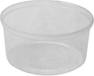 Miska kulatá průhledná 250 ml, 100 ks