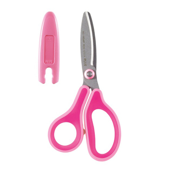 Nůžky PLUS SC-145MF školní, 6 "145mm - pro praváky, růžové