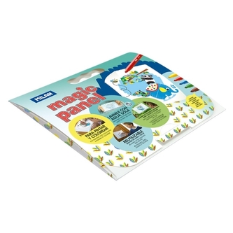 Kreslící sada MILAN Magic - omyvatelné plátno + sada fixů