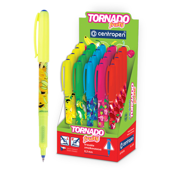 Pero kuličkové CENTROPEN 2675 Tornado Fruity mix barev