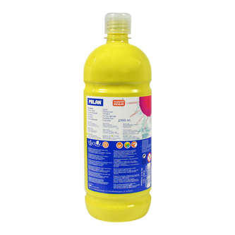 Barva temperová 1000ml citronová žlutá